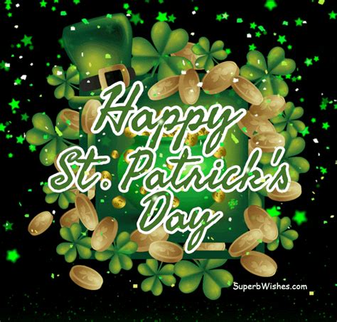 The Leprechaun brings special luck and gold for <b>St</b> Paddies <b>day</b>. . Happy st patricks day gif